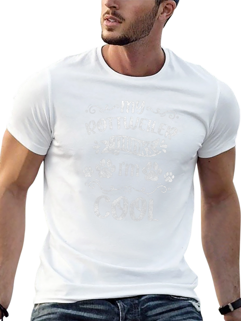 Rottweiler Thinks Im Cool T-Shirt
