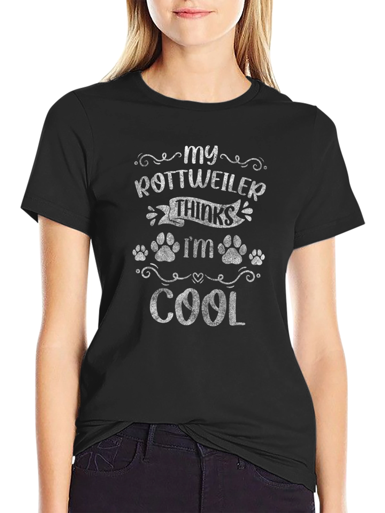 Rottweiler Thinks Im Cool T-Shirt