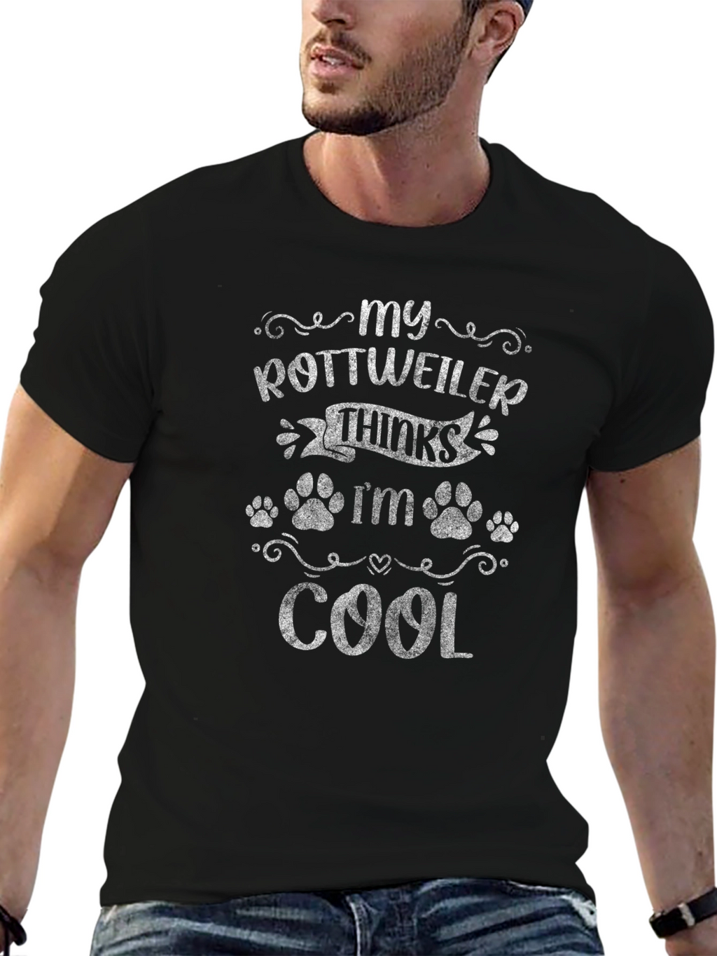 Rottweiler Thinks Im Cool T-Shirt