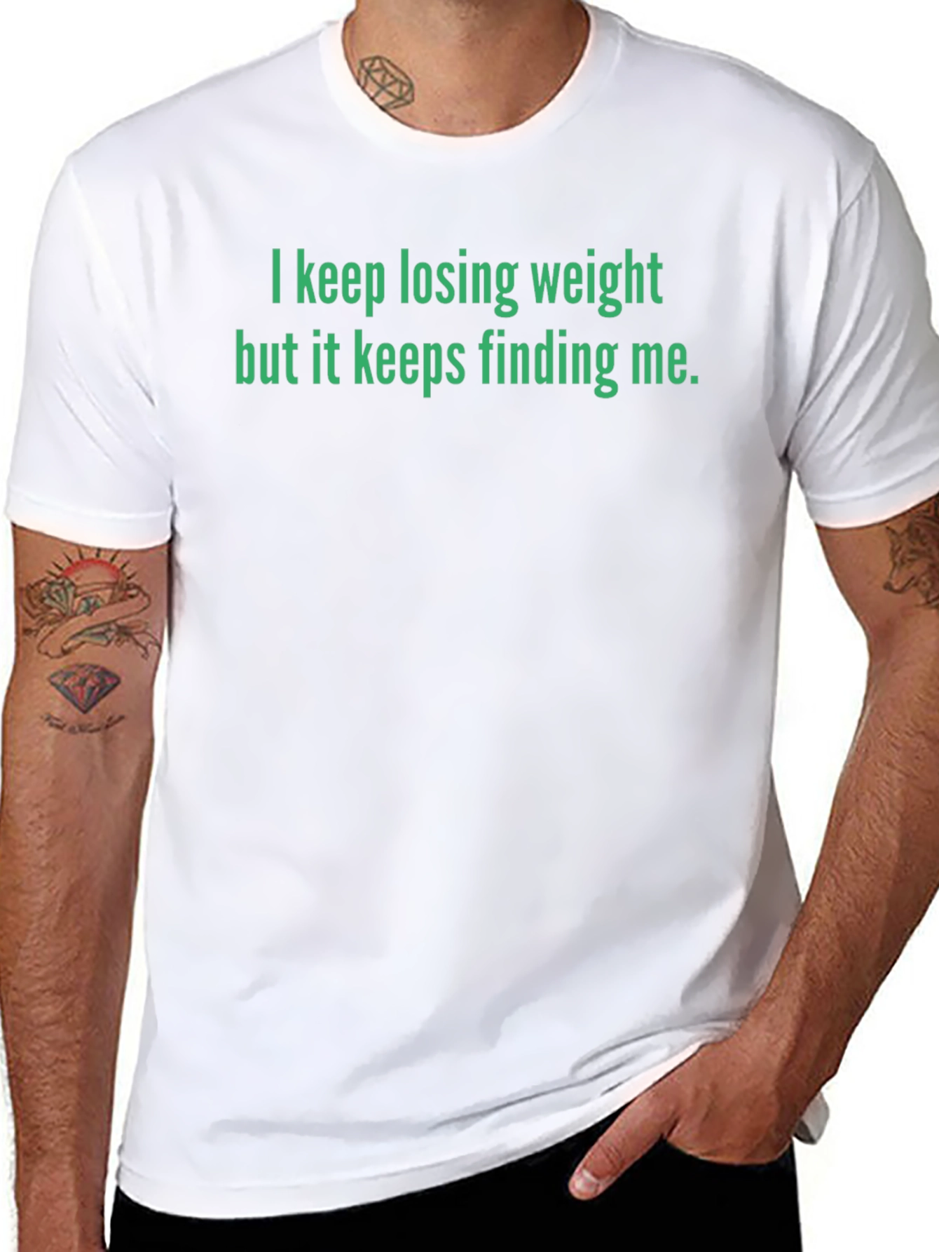 Humorous Weight Loss T-Shirt