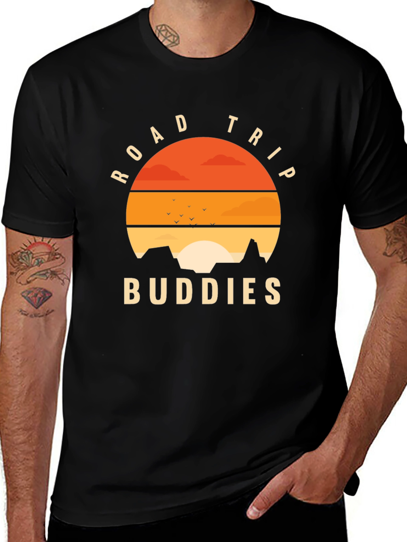 Road Trip Buddies Graphic Tee
