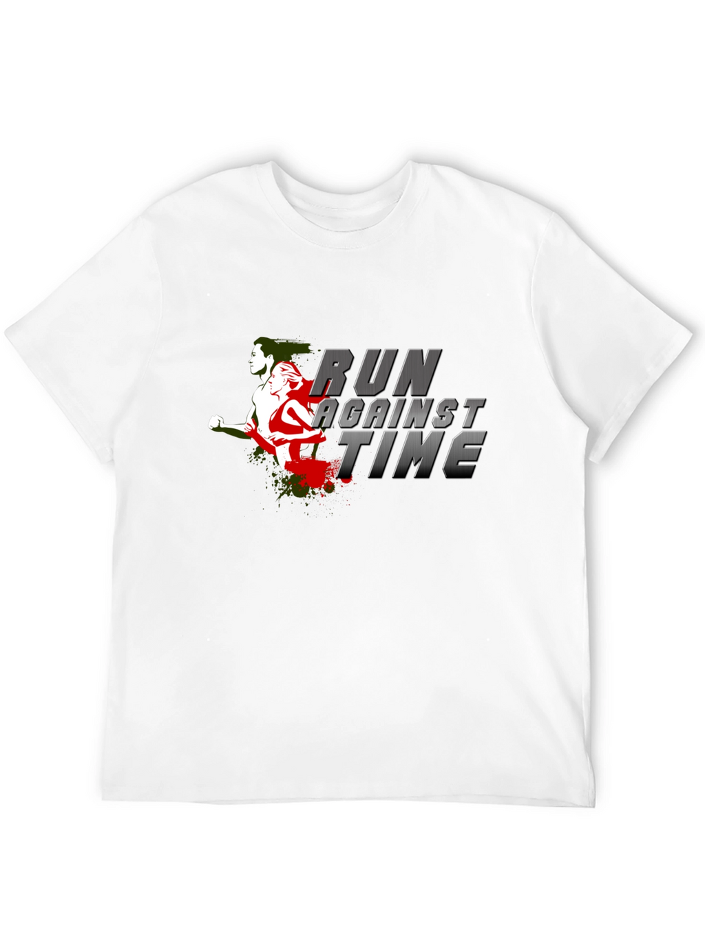 Run Against Time Graphic Tee