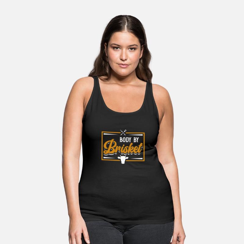 Body by Brisket - Funny BBQ Smoker & Grilling