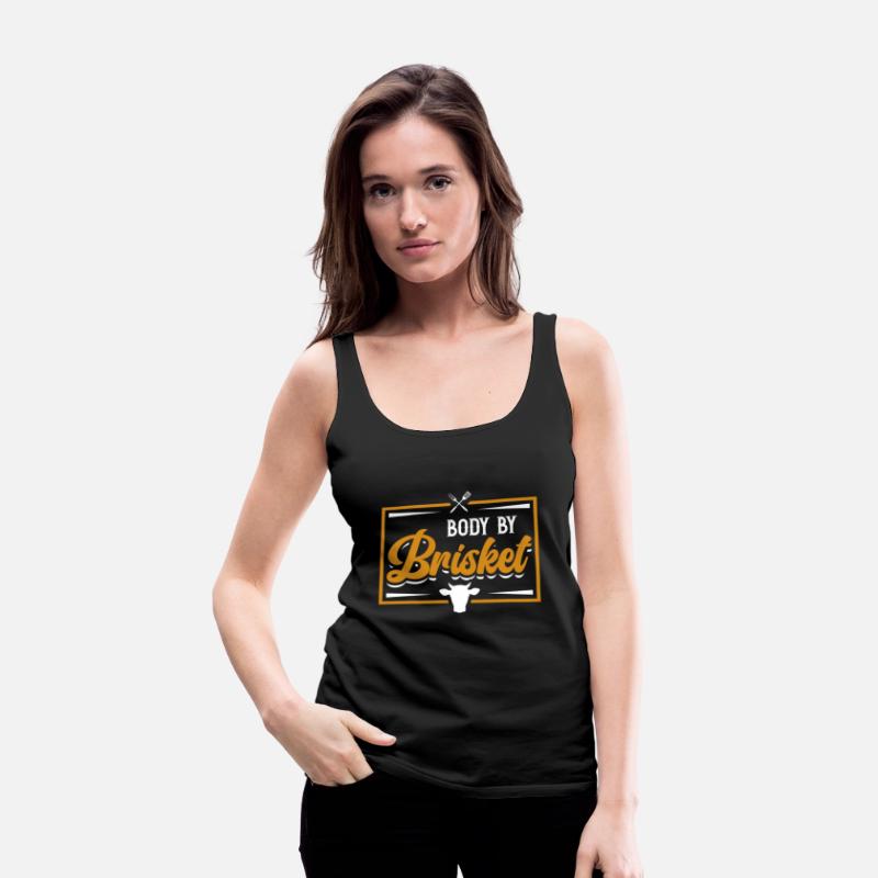 Body by Brisket - Funny BBQ Smoker & Grilling