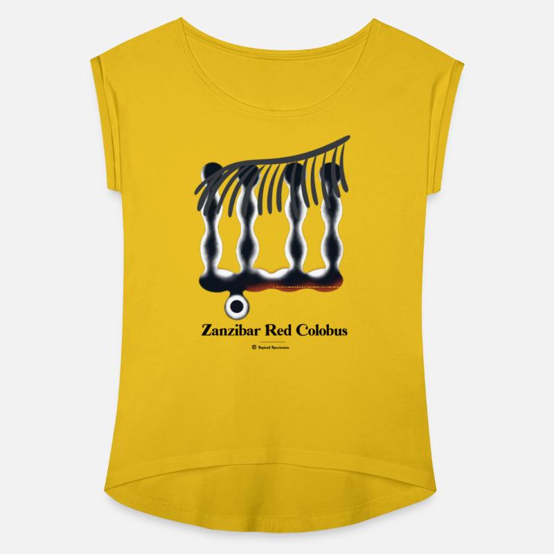 Bold monkey print "zanzibar red colobus"