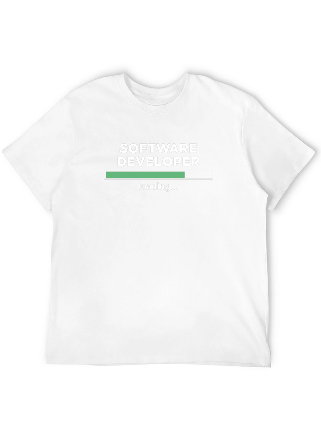 Software Developer Loading T-Shirt - Black