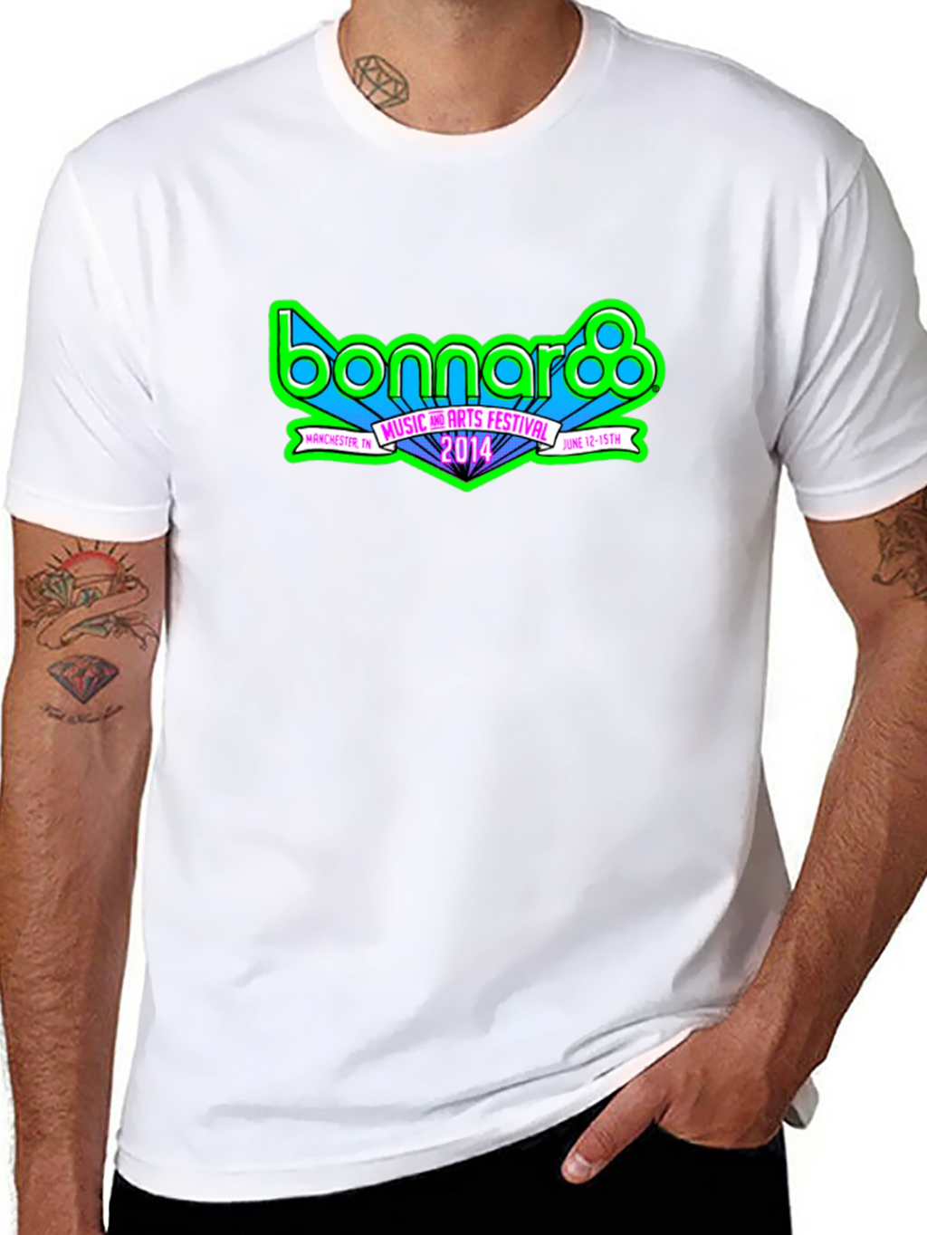 Bonnaroo Music Festival 2014 Black T-Shirt