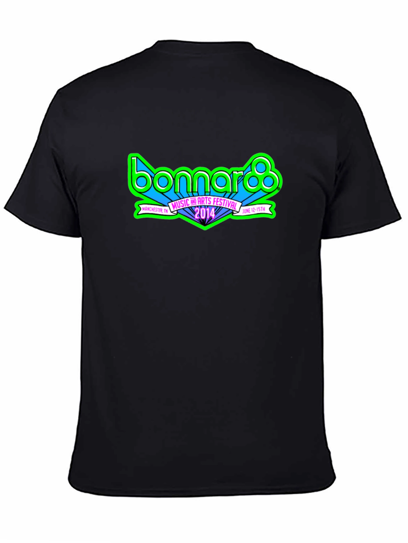 Bonnaroo Music Festival 2014 Black T-Shirt