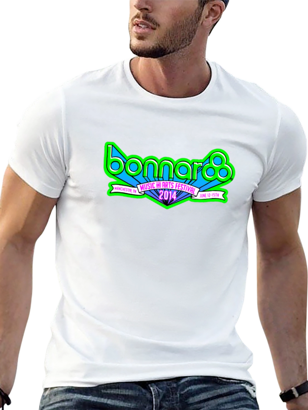 Bonnaroo Music Festival 2014 Black T-Shirt