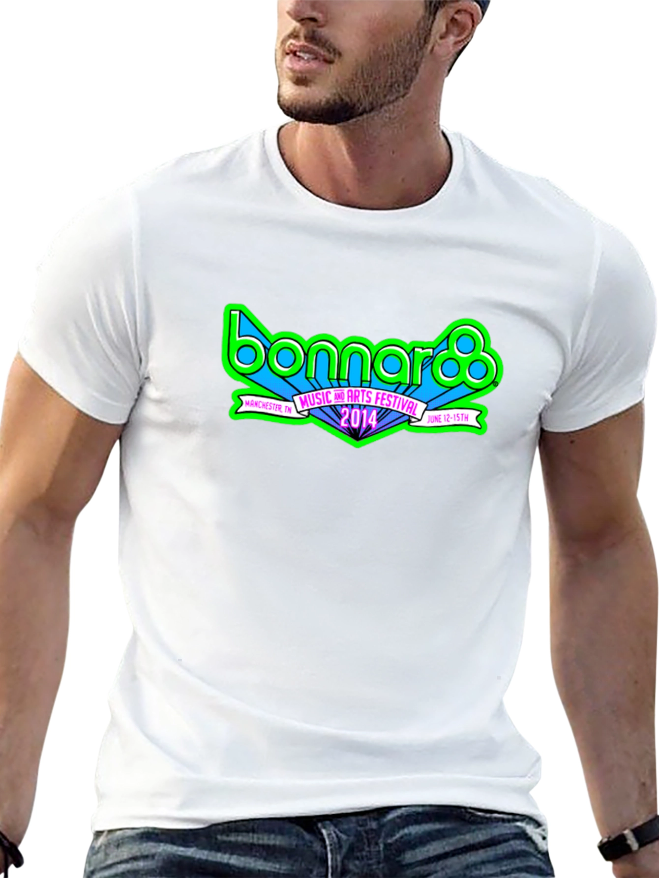 Bonnaroo Music Festival 2014 Black T-Shirt