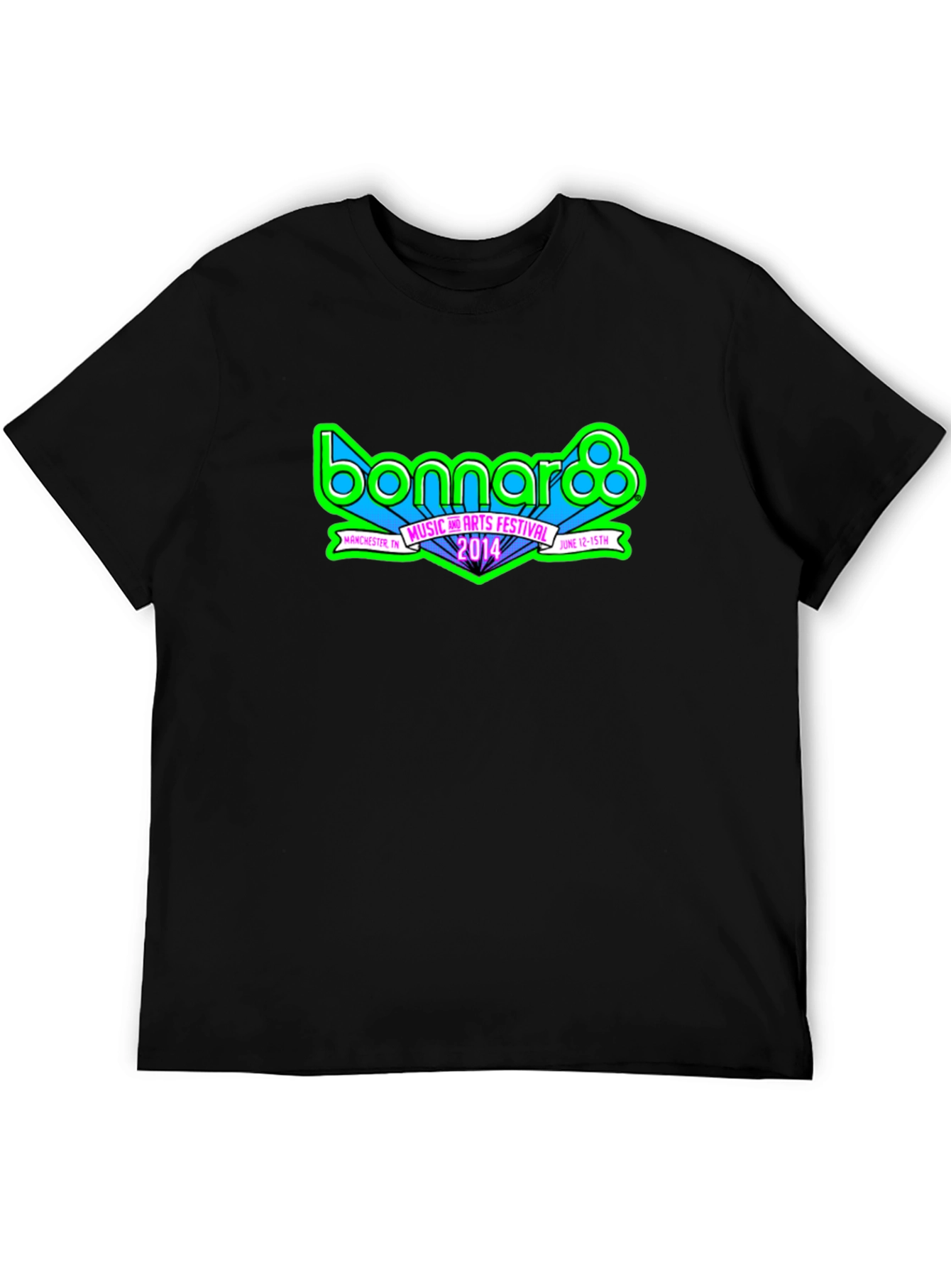 Bonnaroo Music Festival 2014 Black T-Shirt