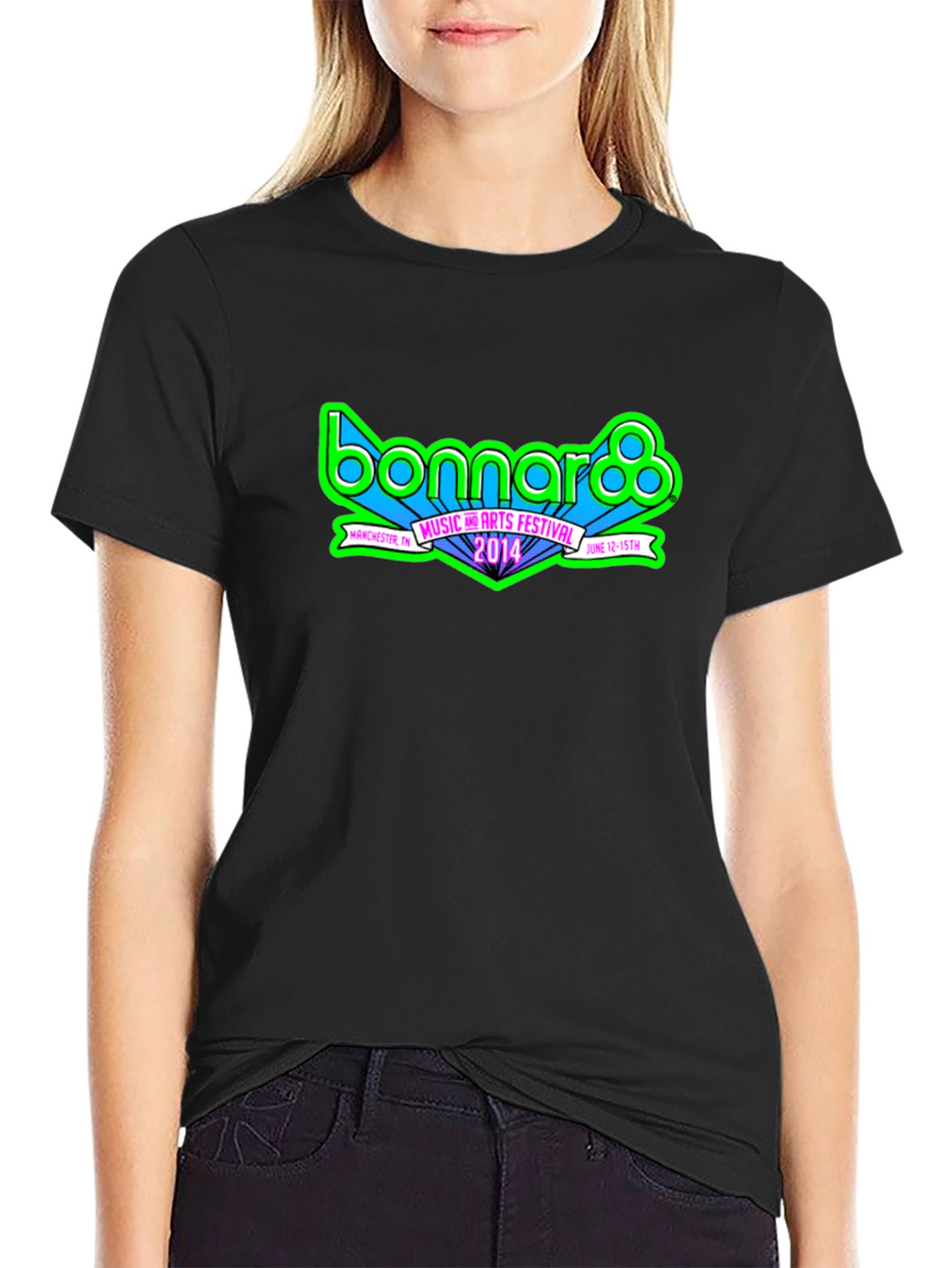 Bonnaroo Music Festival 2014 Black T-Shirt