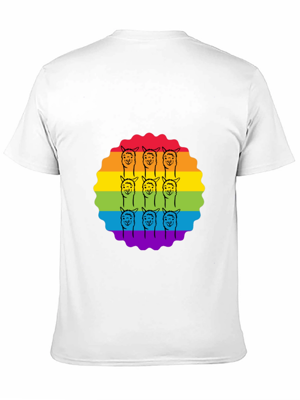 Rainbow Alpaca T-Shirt