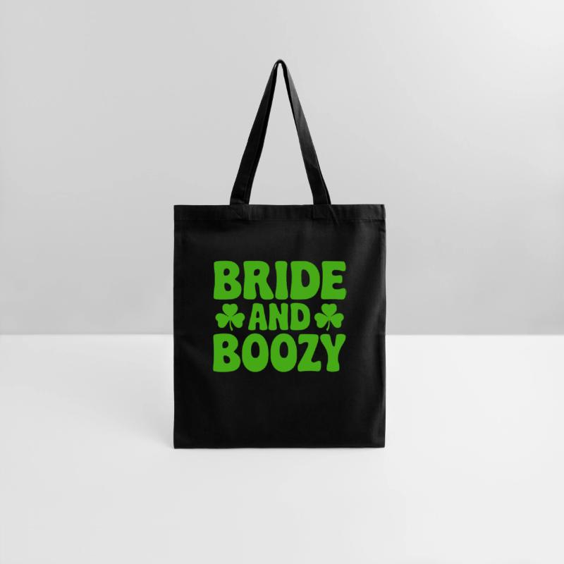 Bride and Boozy Irish St Patrick's Day Funny Shamr