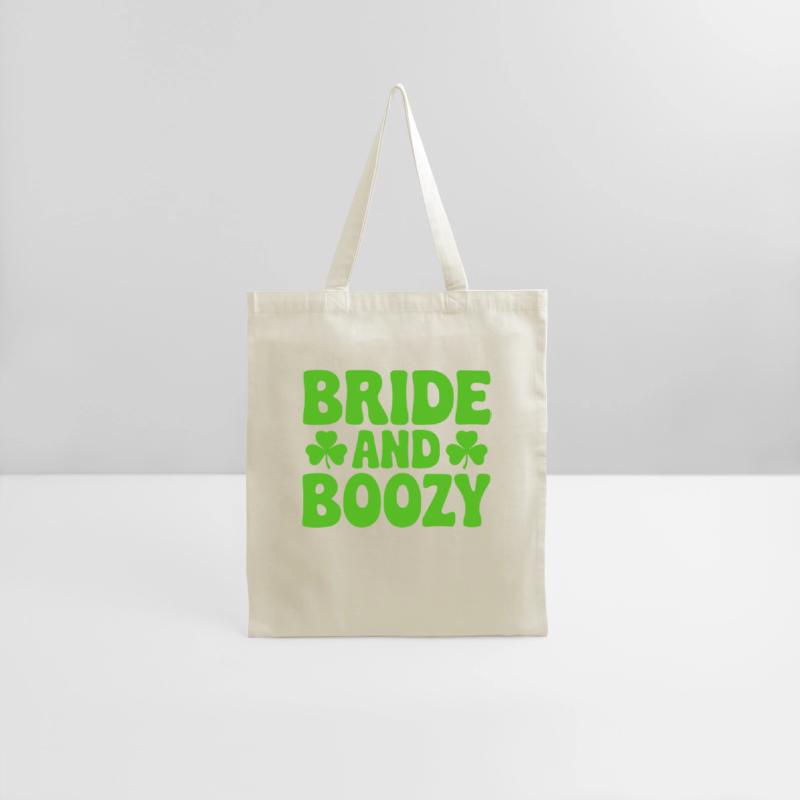 Bride and Boozy Irish St Patrick's Day Funny Shamr