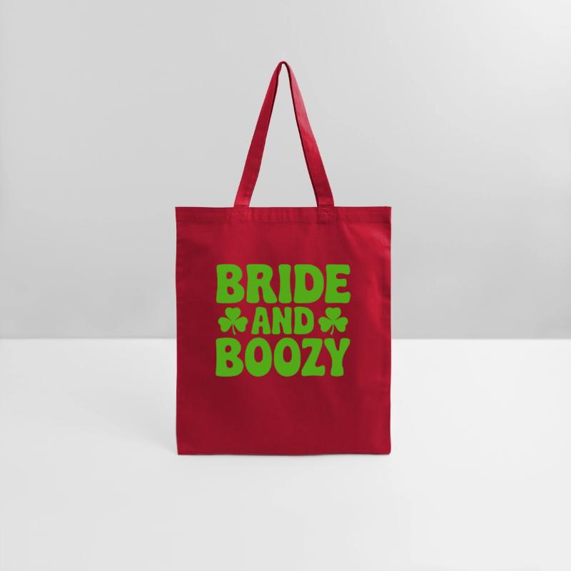 Bride and Boozy Irish St Patrick's Day Funny Shamr