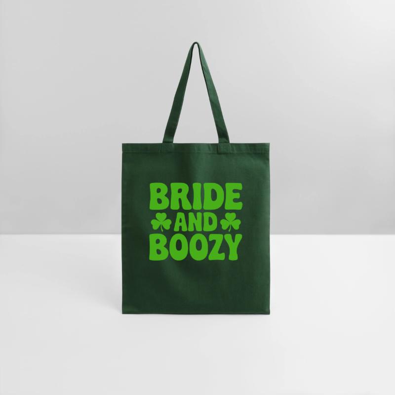 Bride and Boozy Irish St Patrick's Day Funny Shamr