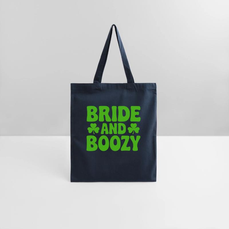 Bride and Boozy Irish St Patrick's Day Funny Shamr