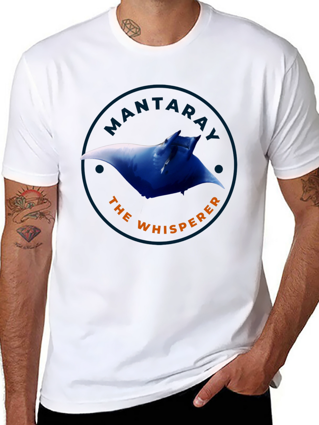 Mantaray The Whisperer Graphic T-Shirt