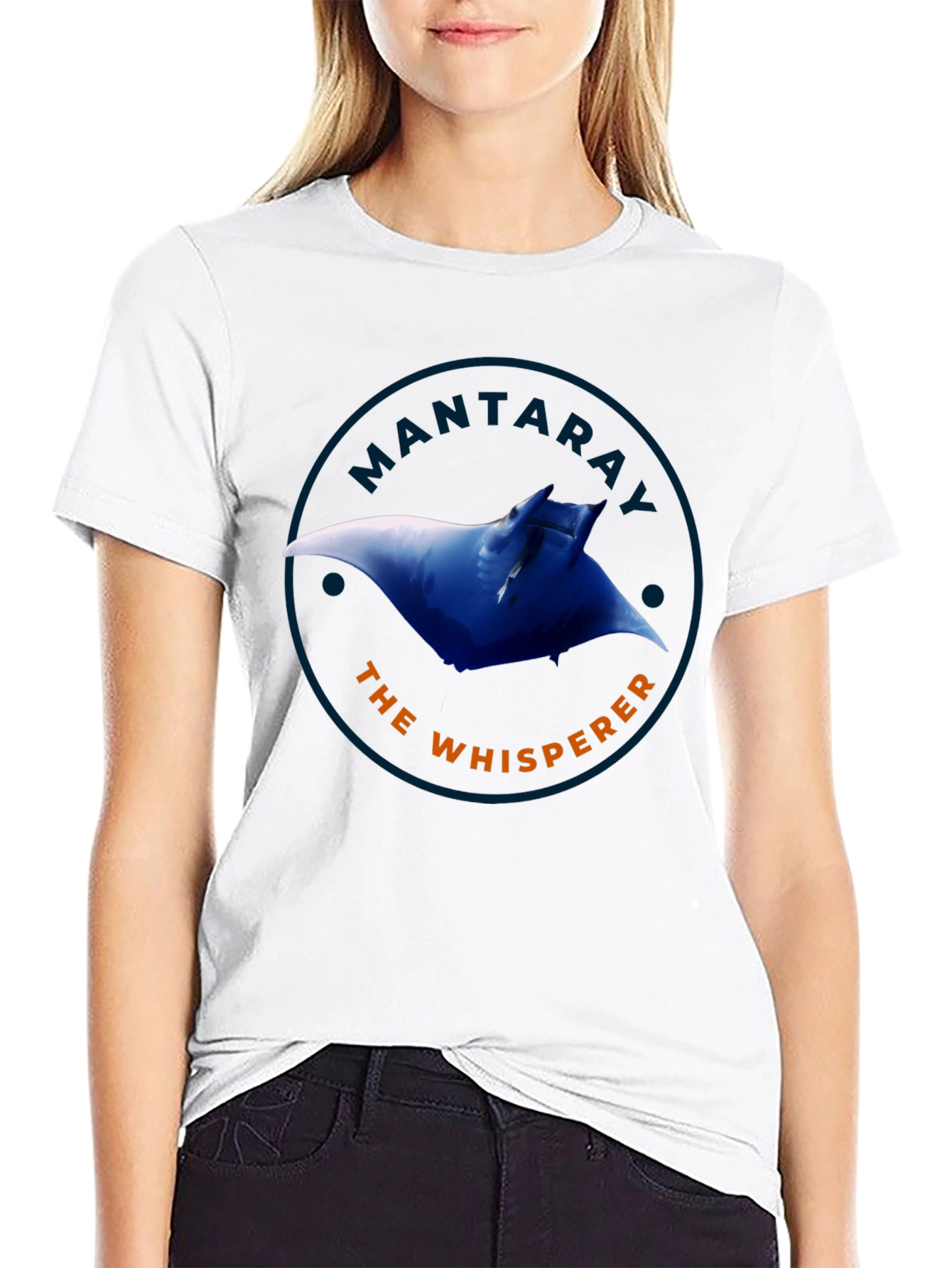 Mantaray The Whisperer Graphic T-Shirt