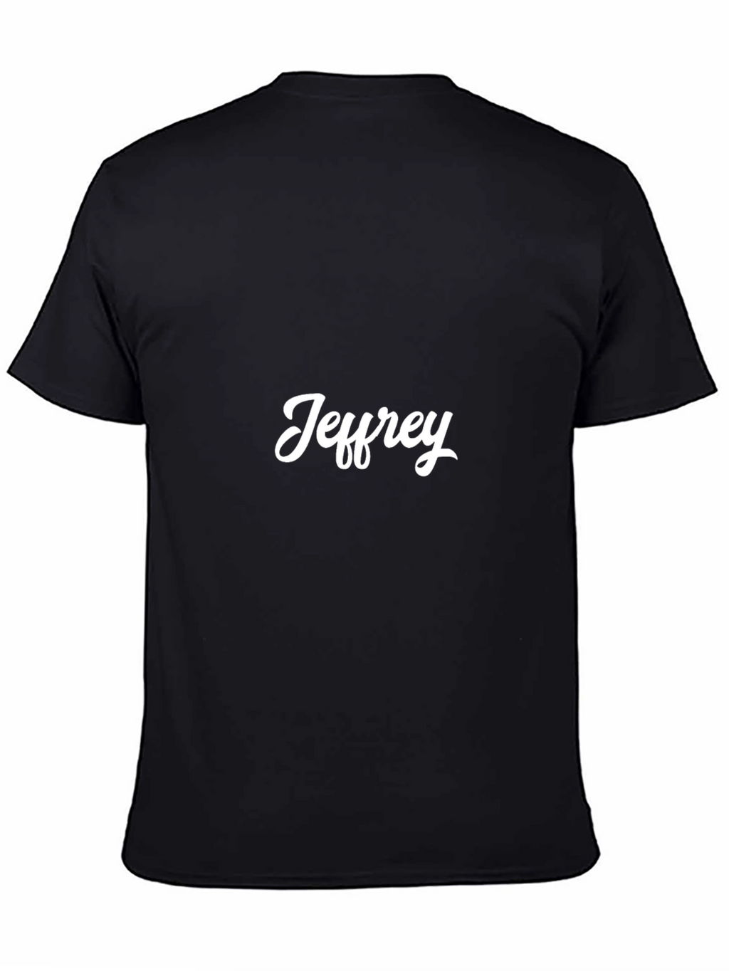 Jeffrey Black T-Shirt - Stylish Personalized Tee