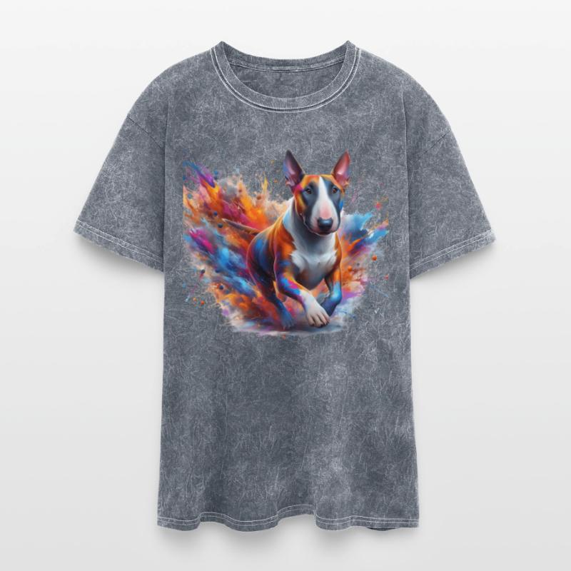 Bull Terrier in Motion