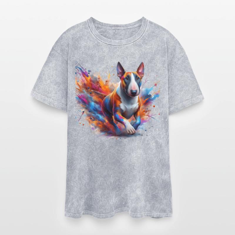 Bull Terrier in Motion