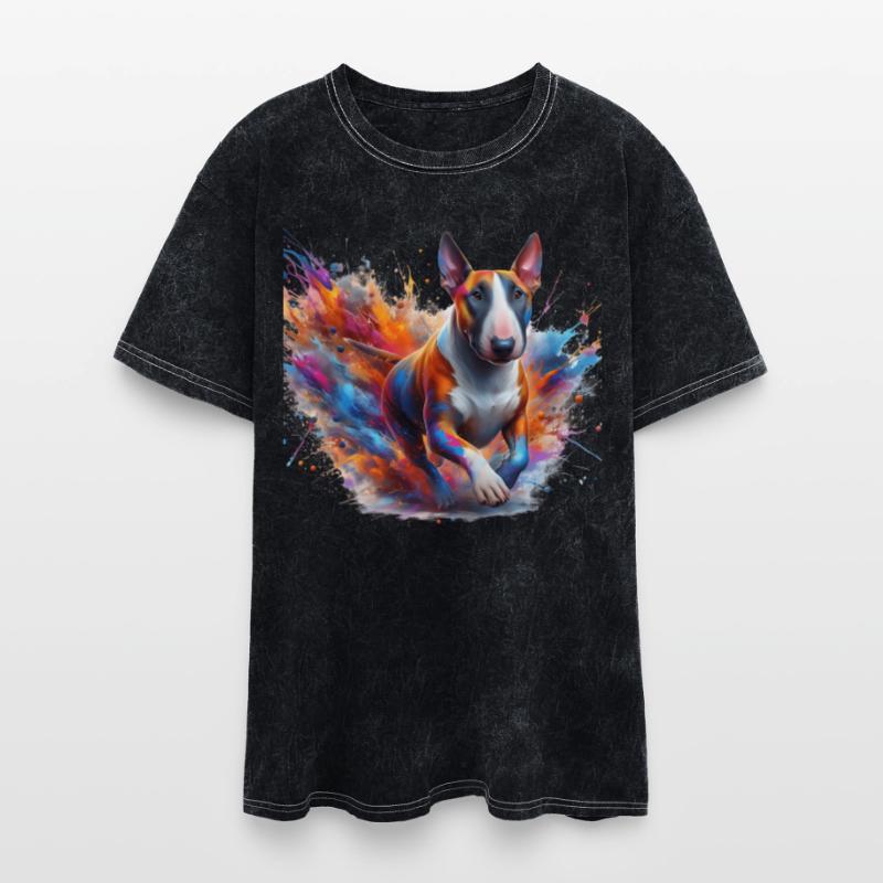 Bull Terrier in Motion