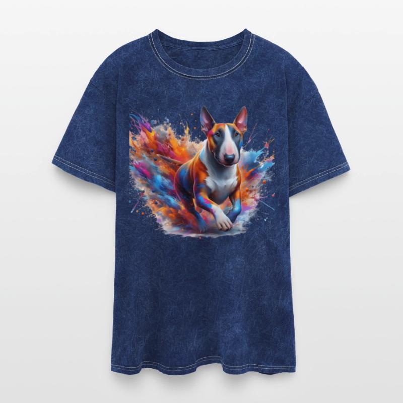 Bull Terrier in Motion