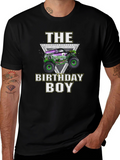 Monster Truck Birthday Boy T-Shirt