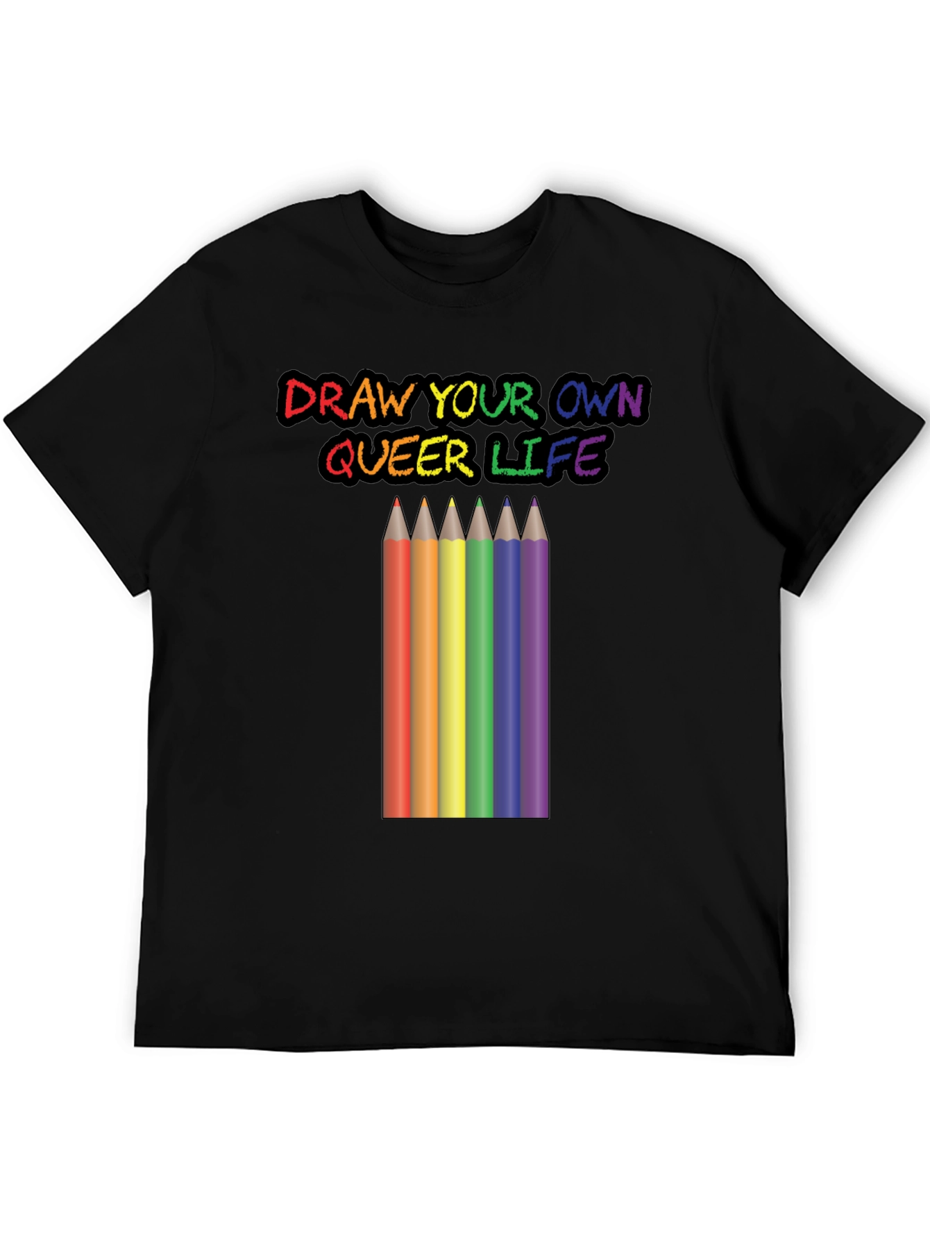 Draw Your Own Queer Life Graphic Tee