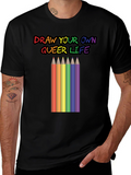 Draw Your Own Queer Life Graphic Tee