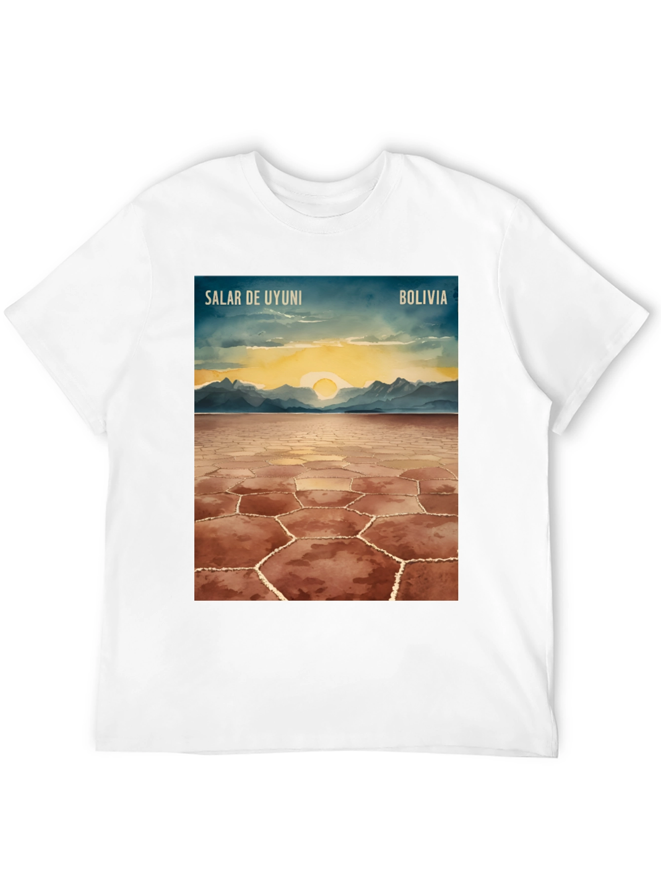 Salar de Uyuni Bolivia T-Shirt - Travel Tee