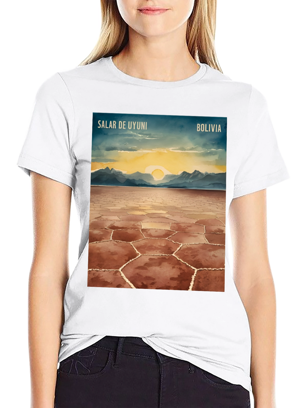 Salar de Uyuni Bolivia T-Shirt - Travel Tee