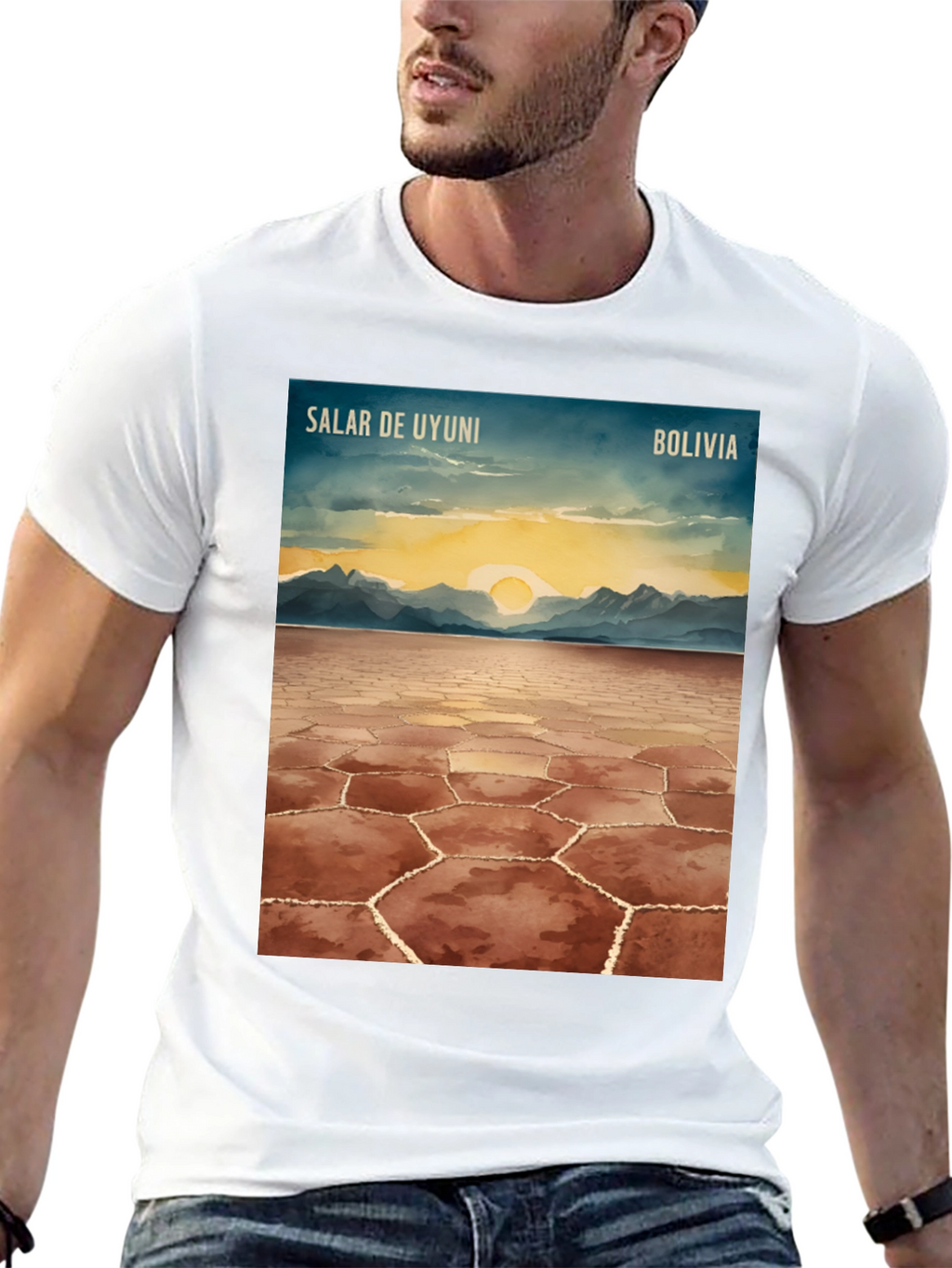 Salar de Uyuni Bolivia T-Shirt - Travel Tee