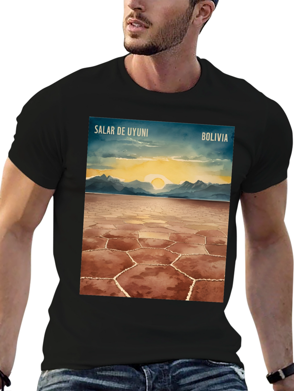 Salar de Uyuni Bolivia T-Shirt - Travel Tee