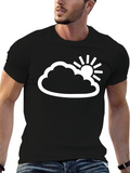 Cloud & Sun Graphic Tee - Weather Inspired