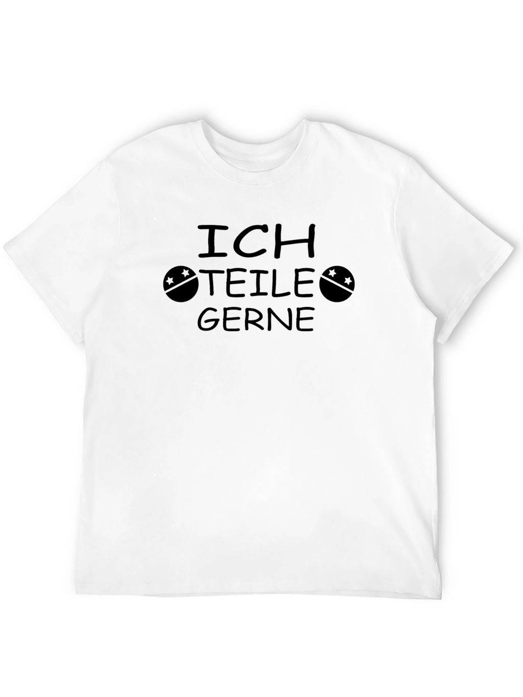 Ich Teile Gerne Graphic Tee