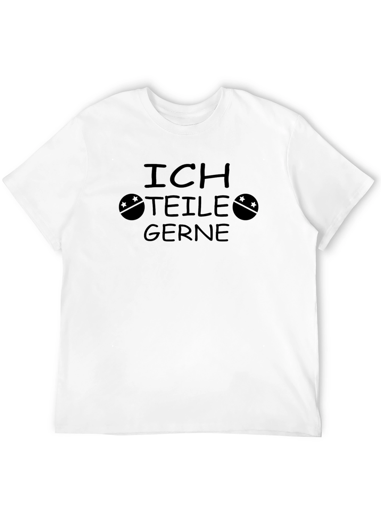 Ich Teile Gerne Graphic Tee