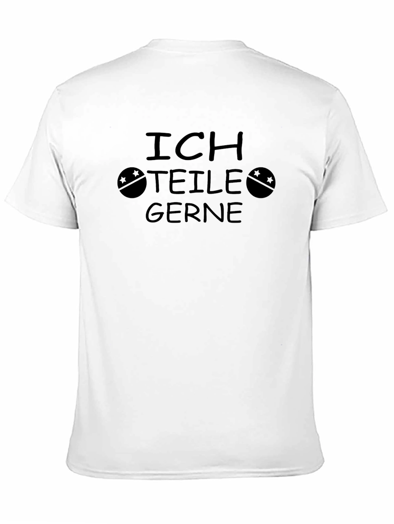 Ich Teile Gerne Graphic Tee