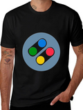 Retro Gaming T-Shirt - SNES Controller Inspired Design