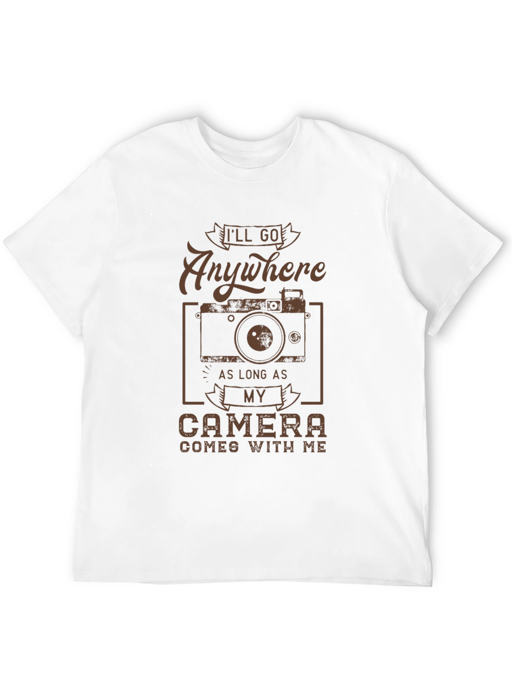 Camera Lovers T-Shirt - Ill Go Anywhere