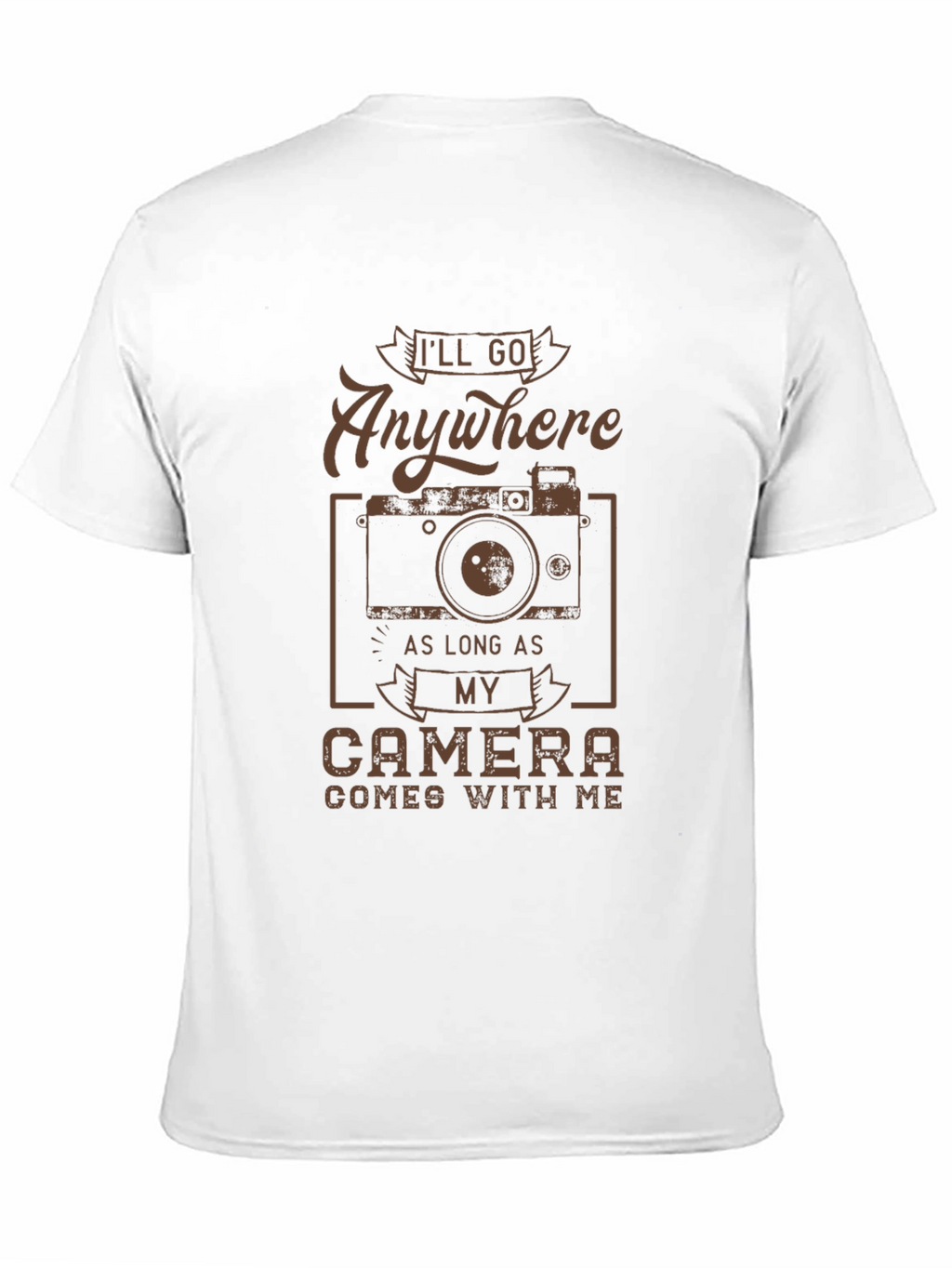 Camera Lovers T-Shirt - Ill Go Anywhere