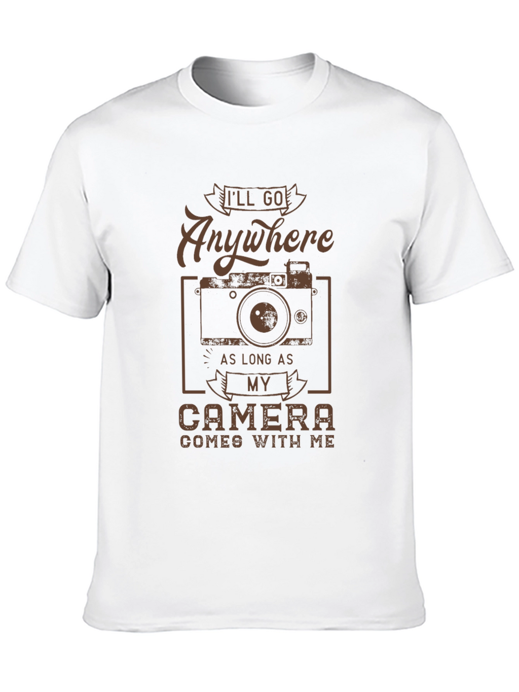 Camera Lovers T-Shirt - Ill Go Anywhere