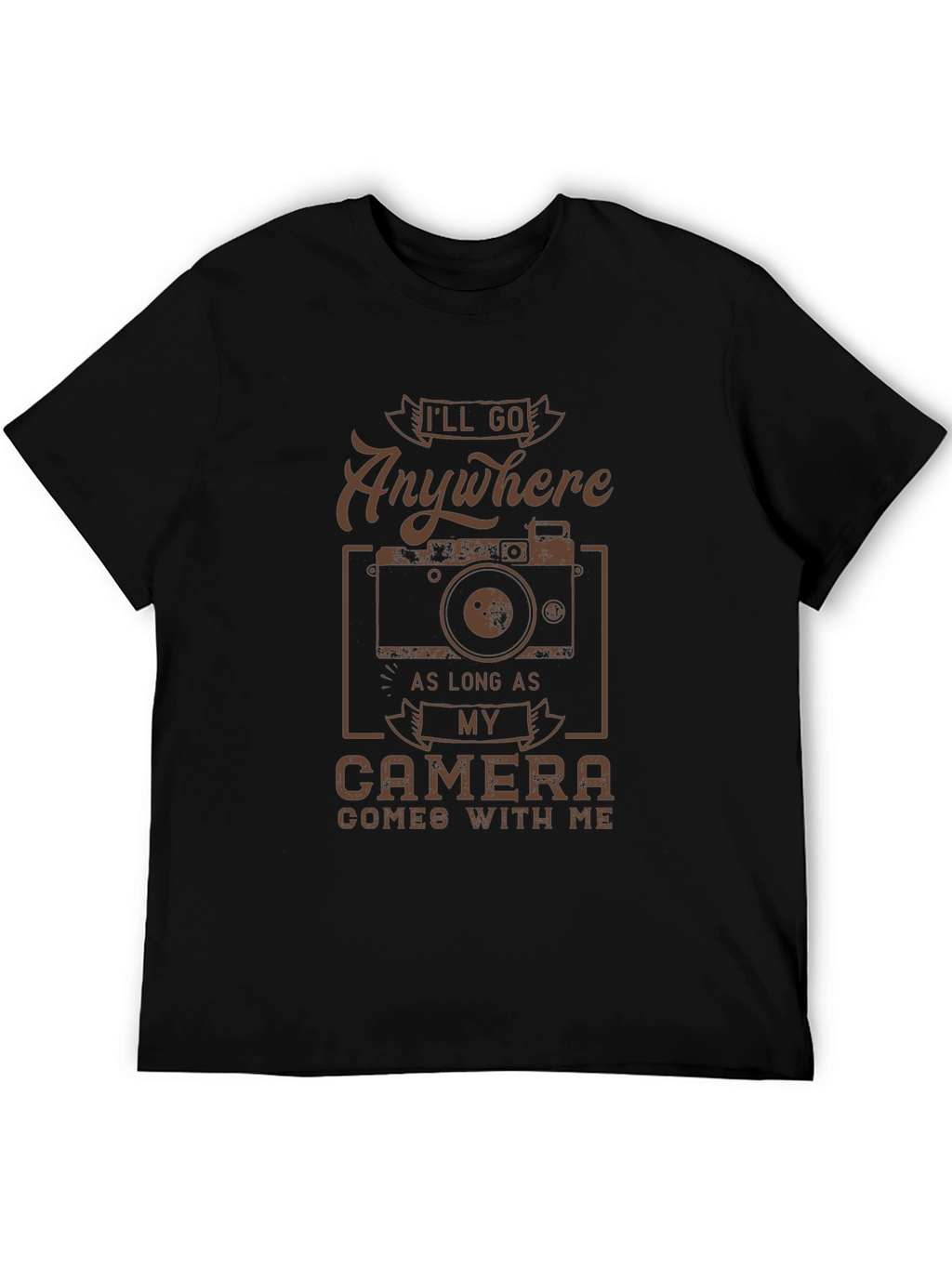 Camera Lovers T-Shirt - Ill Go Anywhere