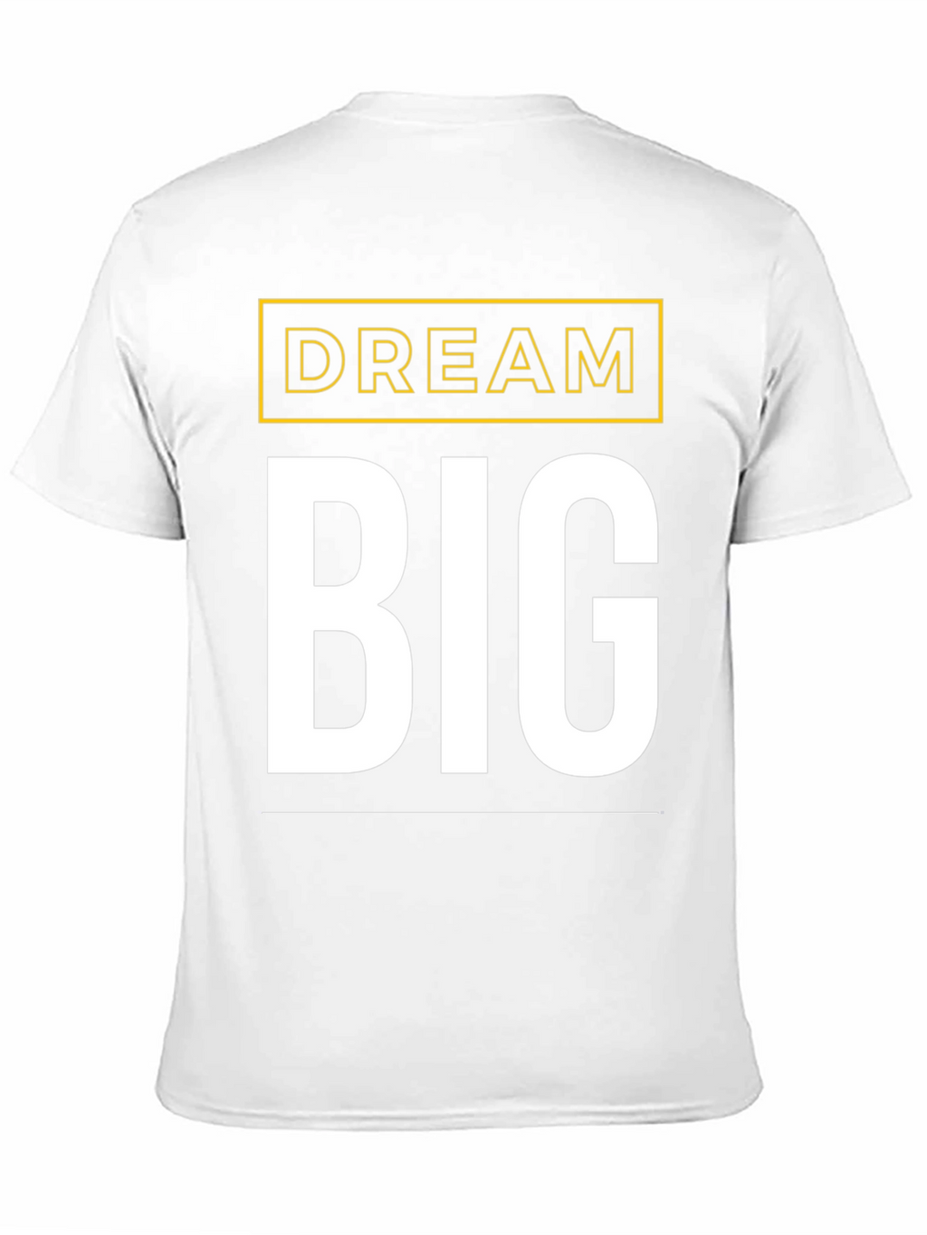 Dream Big Graphic Tee - Motivational Black T-Shirt