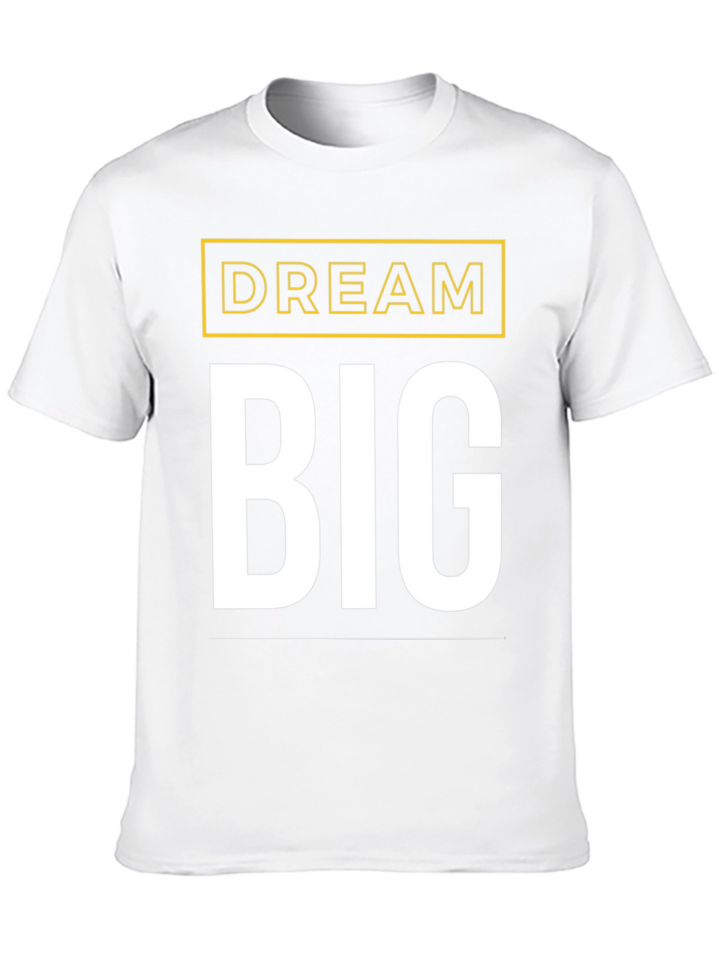 Dream Big Graphic Tee - Motivational Black T-Shirt