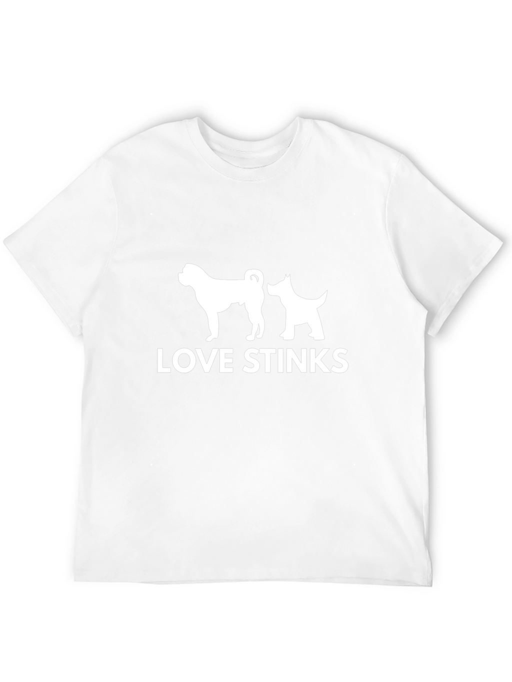 Love Stinks Graphic Tee - Black Humor Shirt