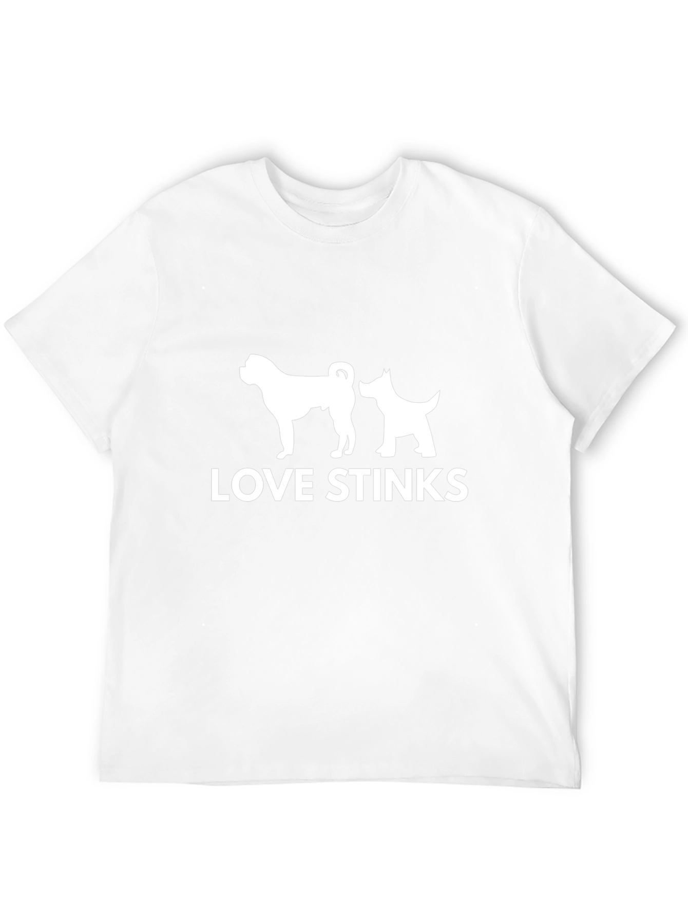 Love Stinks Graphic Tee - Black Humor Shirt