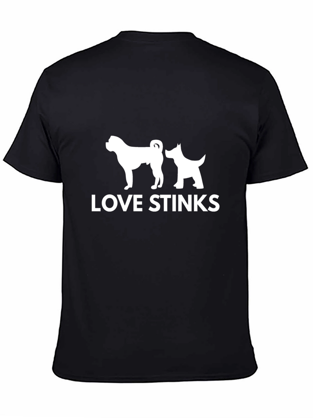 Love Stinks Graphic Tee - Black Humor Shirt
